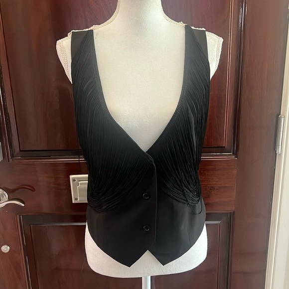 Moon Collection, ladies, black and cream vest size large very good condition - Picture 4 of 15